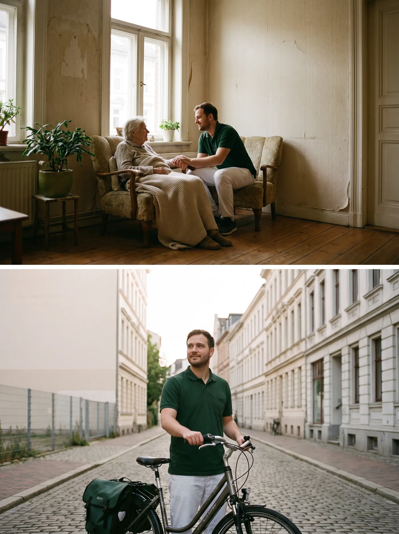 Sven Lorenzen, Pflegefachmann mit Weiterbildung Palliative Care.